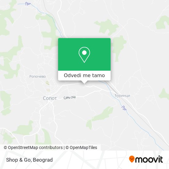 Shop & Go mapa