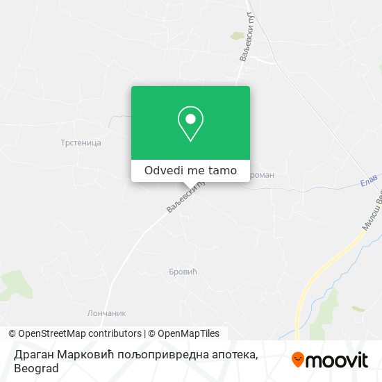 Драган Марковић пољопривредна апотека mapa