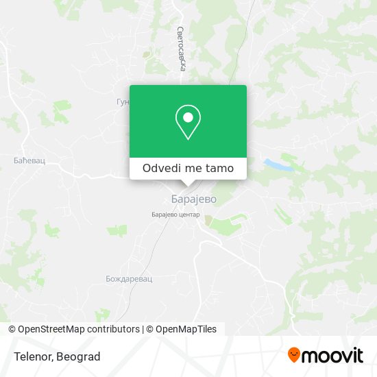 Telenor mapa