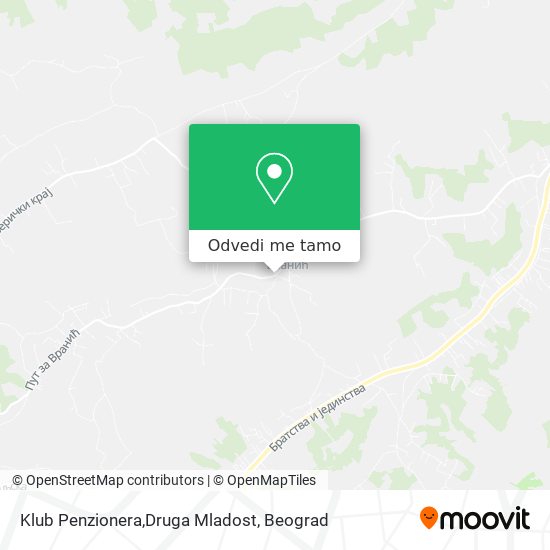 Klub Penzionera,Druga Mladost mapa