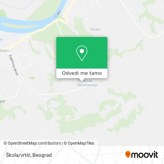 Škola/vrtić mapa