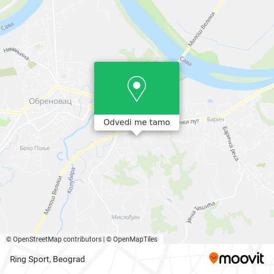 Ring Sport mapa