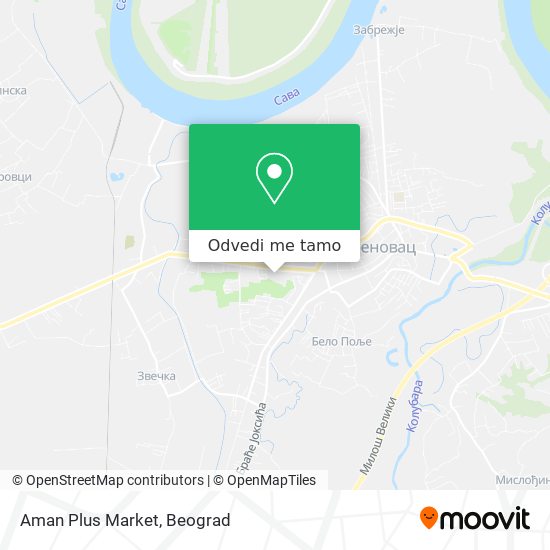 Aman Plus Market mapa