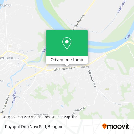 Payspot Doo Novi Sad mapa