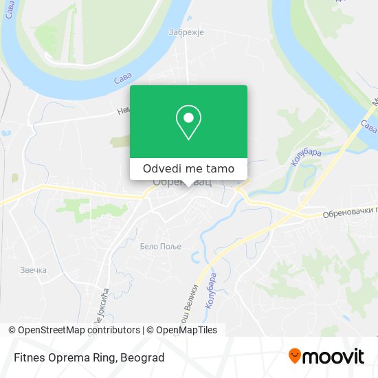 Fitnes Oprema Ring mapa