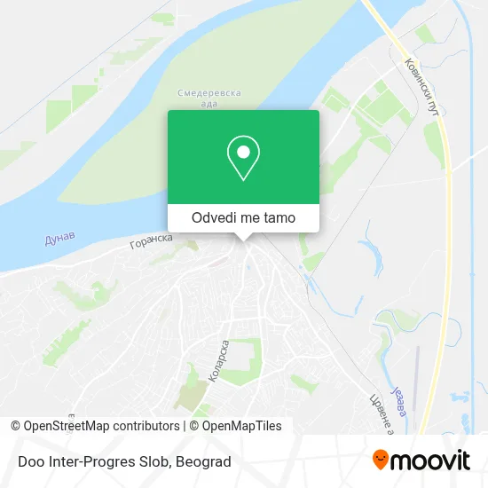 Doo Inter-Progres Slob mapa
