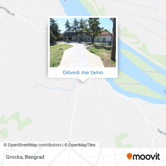 Grocka mapa