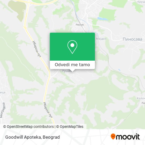 Goodwill Apoteka mapa