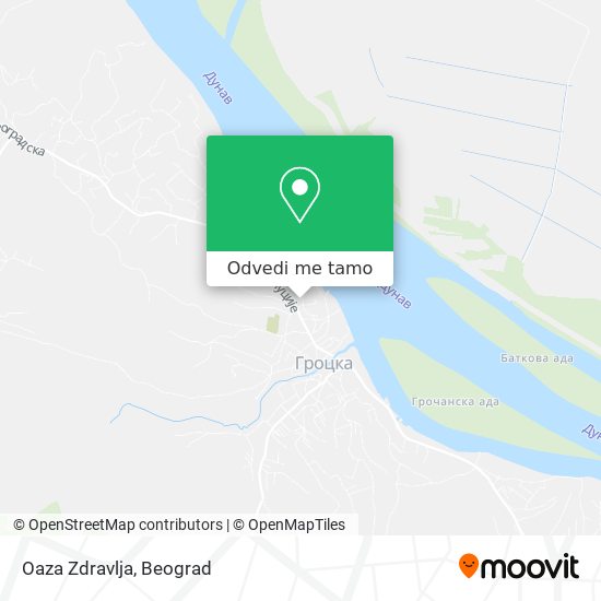 Oaza Zdravlja mapa