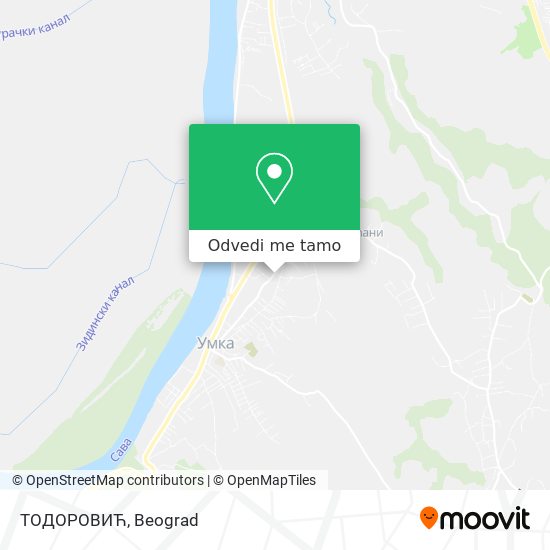 ТОДОРОВИЋ mapa