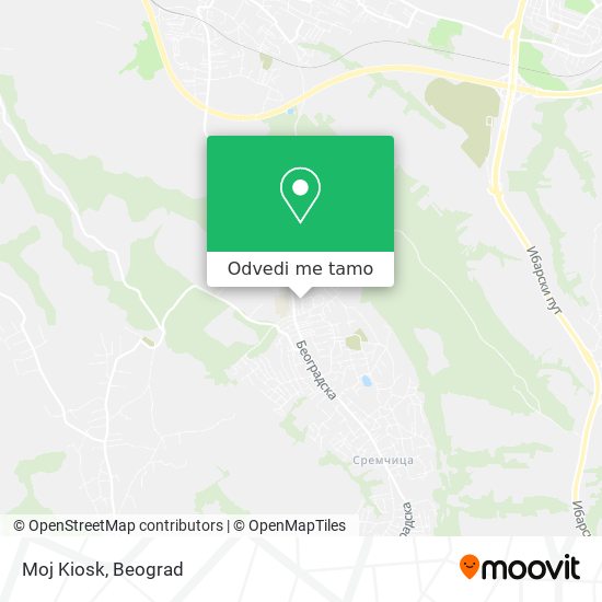 Moj Kiosk mapa