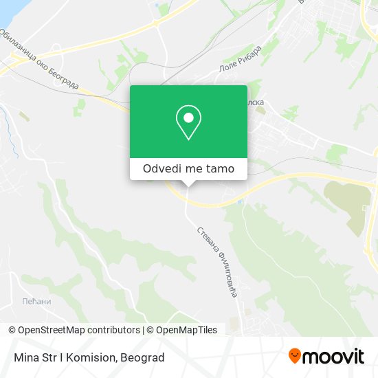 Mina Str I Komision mapa