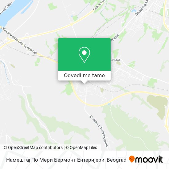 Намештај По Мери Бермонт Ентеријери mapa