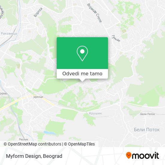 Myform Design mapa