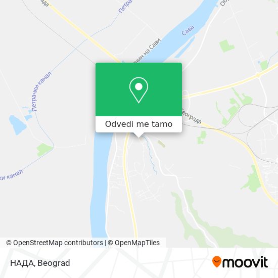 НАДА mapa