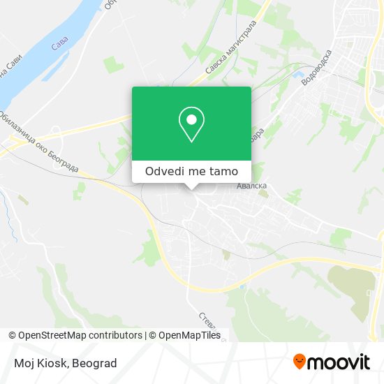 Moj Kiosk mapa