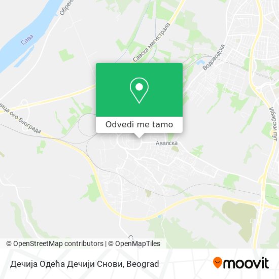 Дечија Одећа Дечији Снови mapa