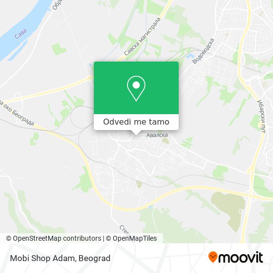 Mobi Shop Adam mapa