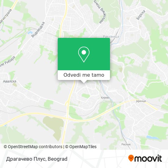 Драгачево Плус mapa