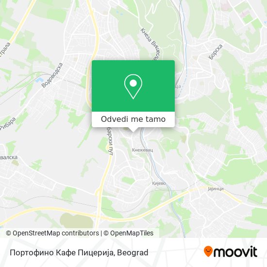 Портофино Кафе Пицерија mapa