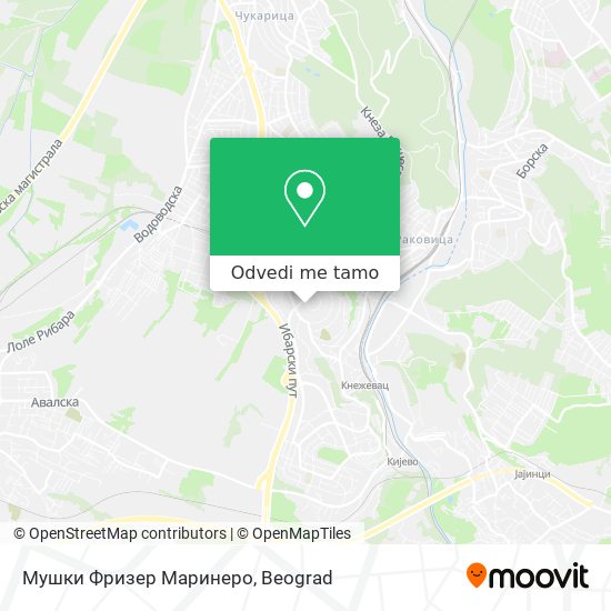 Мушки Фризер Маринеро mapa