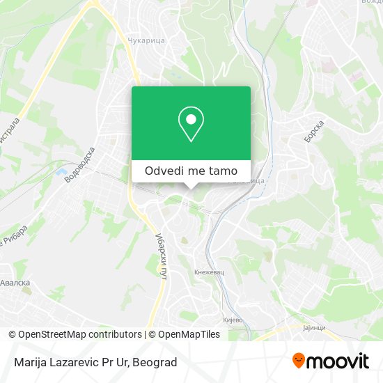 Marija Lazarevic Pr Ur mapa