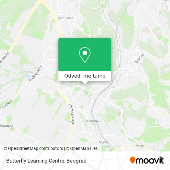 Butterfly Learning Centre mapa