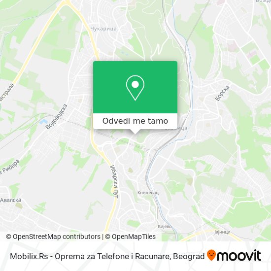 Mobilix.Rs - Oprema za Telefone i Racunare mapa