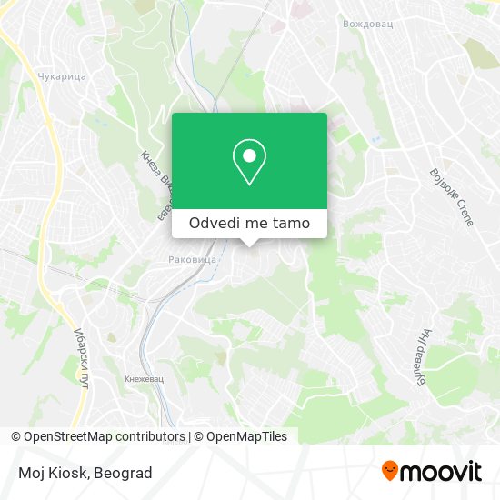 Moj Kiosk mapa