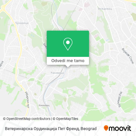 Ветеринарска Ординација Пет Френд mapa