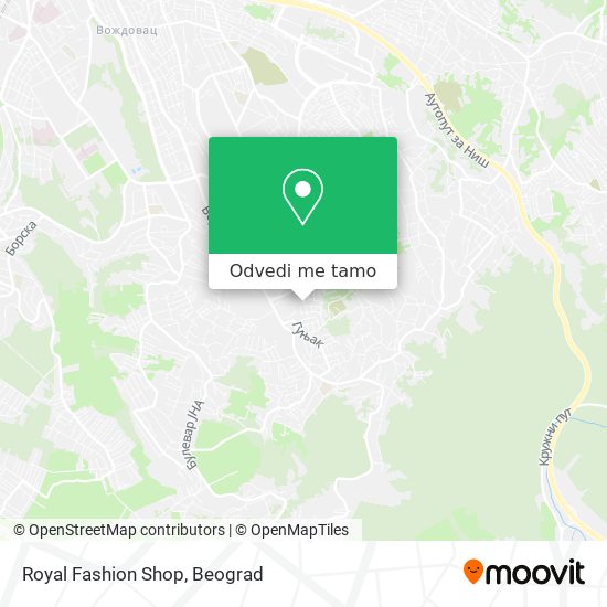 Royal Fashion Shop mapa