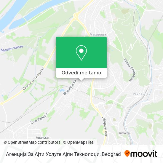 Агенција За Ајти Услуге Ајпи Технолоџи mapa