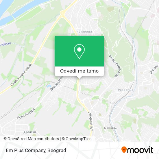 Em Plus Company mapa