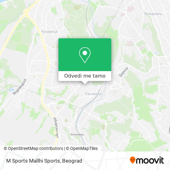 M Sports Mallhi Sports mapa