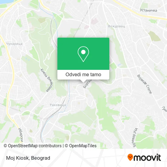 Moj Kiosk mapa