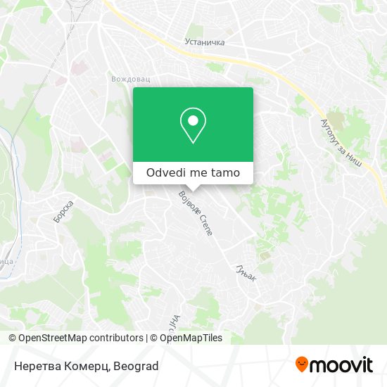 Неретва Комерц mapa