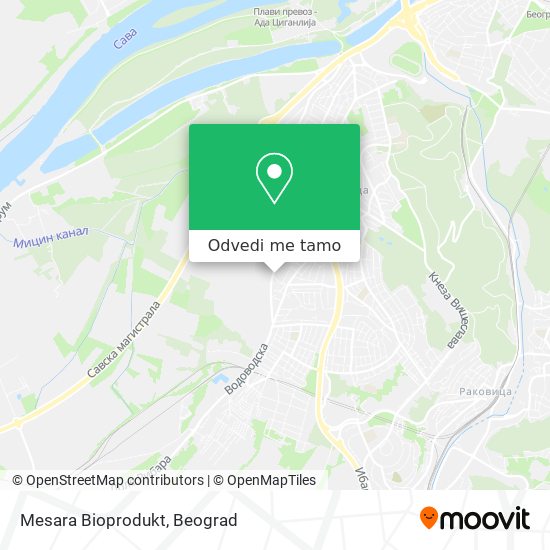 Mesara Bioprodukt mapa