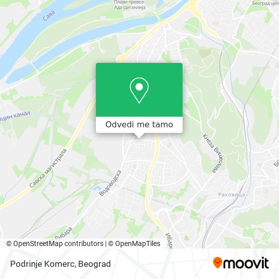 Podrinje Komerc mapa