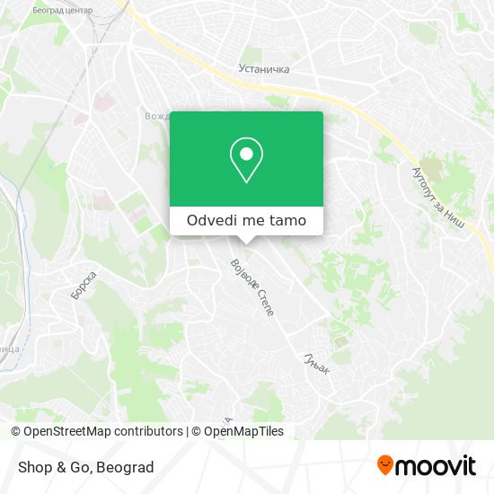 Shop & Go mapa