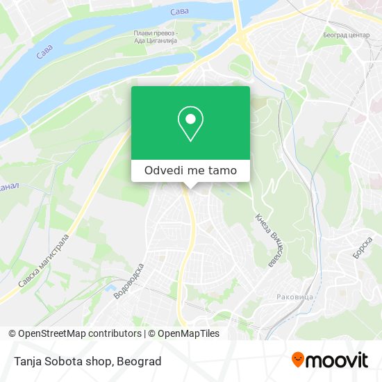 Tanja Sobota shop mapa