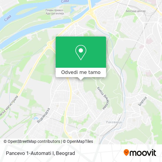 Pancevo 1-Automati I mapa