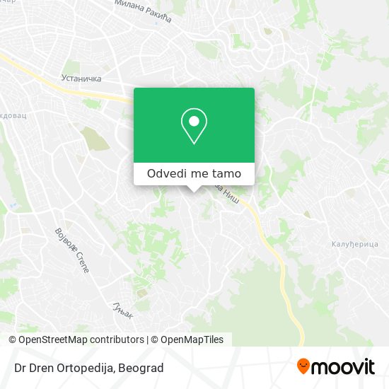 Dr Dren Ortopedija mapa