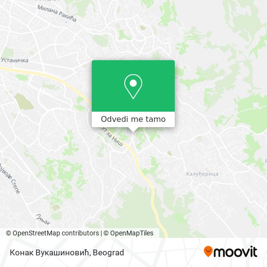 Конак Вукашиновић mapa