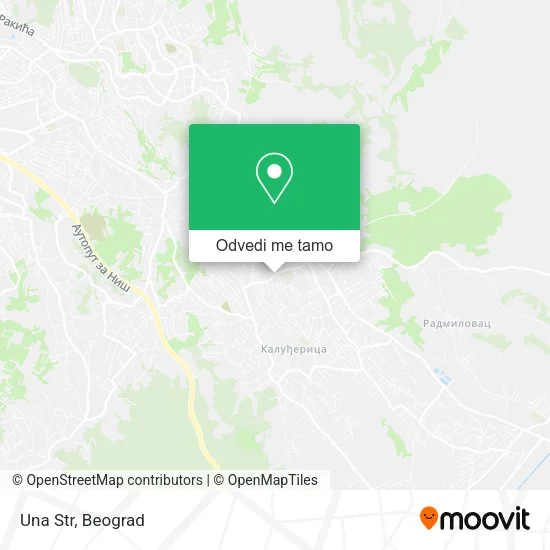 Una Str mapa