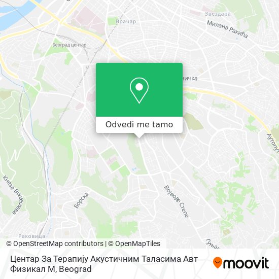 Центар За Терапију Акустичним Таласима Авт Физикал М mapa