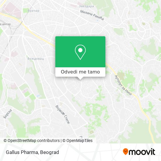 Gallus Pharma mapa