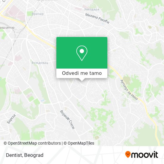 Dentist mapa