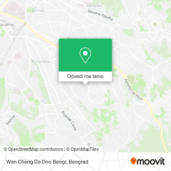 Wan Cheng Da Doo Beogr mapa