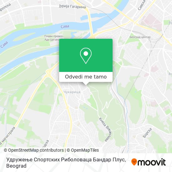 Удружење Спортских Риболоваца Бандар Плус mapa