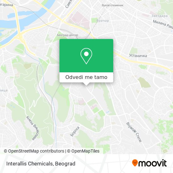 Interallis Chemicals mapa